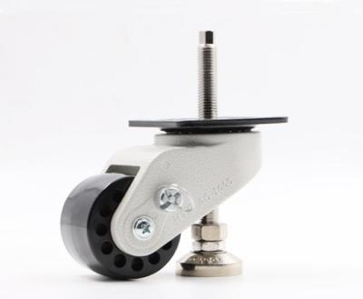 China Easy Moving 76mm Light Duty Caster Wheels 800kg Aging Resistance for sale
