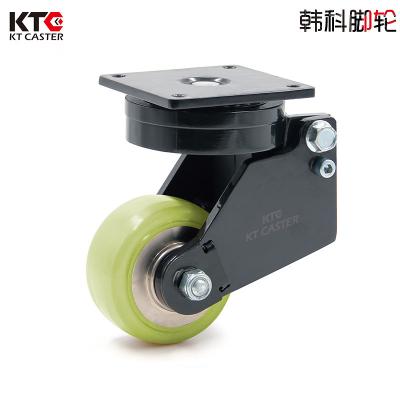 China AGV industrial 4 temperatura alta de las ruedas 400kg del poliuretano de la pulgada resistente en venta
