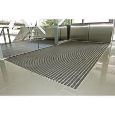 China Anodizing 18mm Open Structure Entrance Door Matting for sale