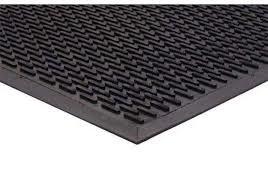 China 2000mm 2500mm Entrance Door Matting , Anodizing Commercial Outdoor Entrance Mats for sale
