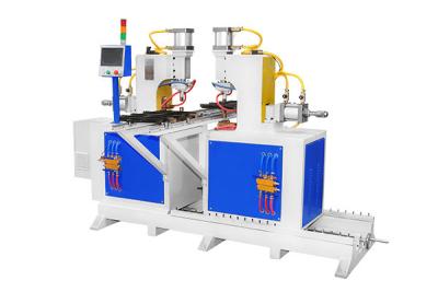 China Double-Head Frame T-Butt Welding Machine For T-Welding Wire Profile Of Wire Basket Or Wire Shelf for sale