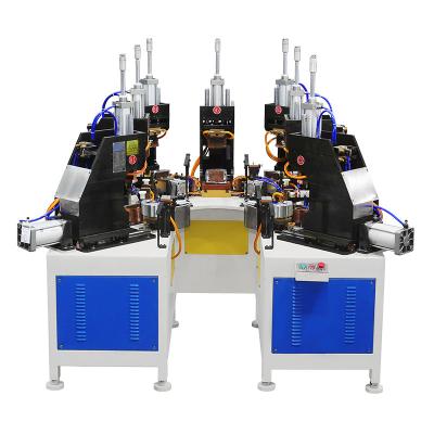 China HWASHI IBC línea de producción de marco de jaula IBC máquina de soldadura de marco de base de jaula en venta