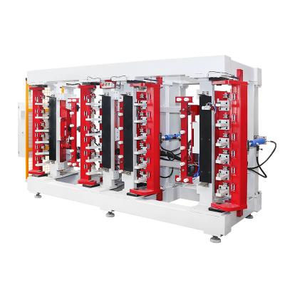 Chine Machine de pliage de cadre IBC à double station verticale dans la ligne de production de cadre de cage IBC à vendre