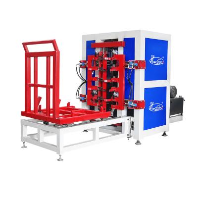 China IBC Cage Frame Locking Machine For Locking The Ends Of The Tube Frame for sale