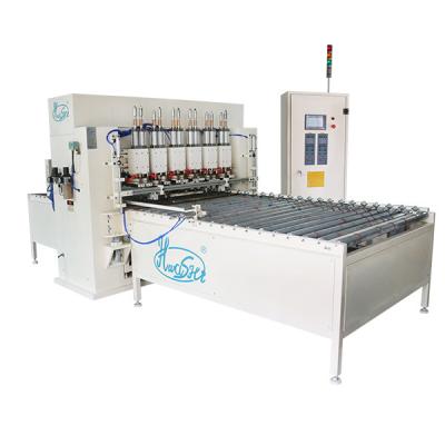 China Máquina de soldadura automática de varios puntos de tipo pórtico para estriñidores de estanterías de acero en venta