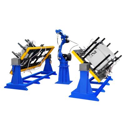 Chine Soudure de faisceau de construction en acier 6 axes bras robot RMU réservoir d'air TIG Station de soudage kit bras robot à vendre