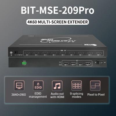 China 4K 2 in 9 Out 1x9 2x4 3x3 Pixel Multi-Screen Viewer for Professional Display for sale