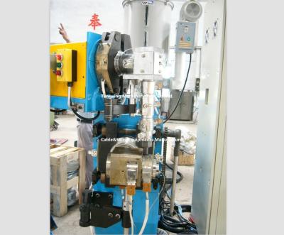 China double layer plastic cable wire extrusion production line for sale