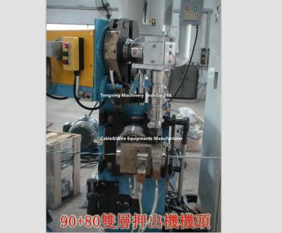 China shipbuilding industry electrical wire extruding machine production line for sale