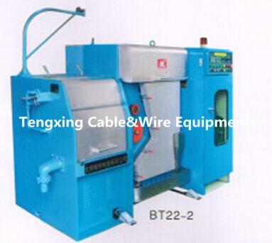China fine wire drawing machine with continuous annealer series for copper wire for sale
