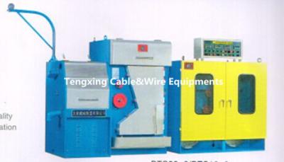 China fine wire drawing machine with double capstan and continuous annealer for sale