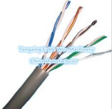 China good quality lan network cable wire extrusion production line China tellsing supply for electrical wire factory for sale