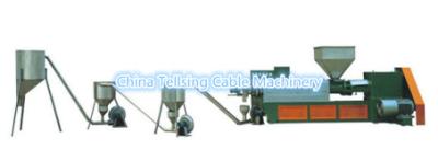 China top quality plastic PVC sheath jacket  shielded cable wire extrusion machine production line  China company tellsing for sale