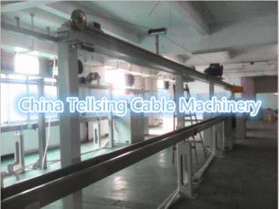 China cadena de producción coaxial de máquina de la protuberancia de cable de alambre del plástico de la comunicación de calidad superior del PVC compañía de China tellsing en venta