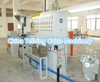 China top quality BV,BVR,RV,BVN nylon sheath, low smoke halogen wire extrusion machine production line  China company tellsing for sale