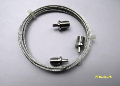Chine Kit accrochant de corde de lampe suspension de cuivre/nickelée du câble M10 pour des voyants à vendre