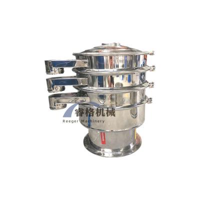 China Dry Charcoal Sifting Double Levels Circular Vibrating sifter for sale