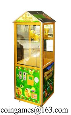 China Dinasaur World Amusement Park Equipment Small Gumball Vending Machine For Sale for sale
