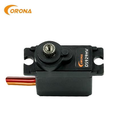 China 9g Digital Servo Metal Gear High Voltage For Rc Helicopter Corona DS929HV for sale