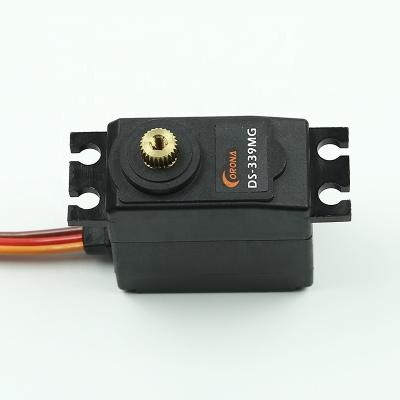 China 4.4kg Medium Servo Motor For Sale Rc Helicopter Rc Toys Servo Corona DS339MG for sale