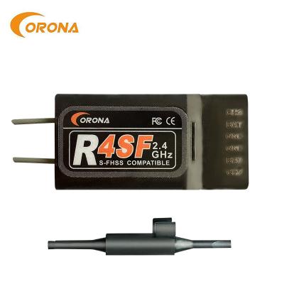 China Corona Futaba S Fhss Receiver Transmitter Compatible For Rc Car 2.4g  Corona R4SF for sale