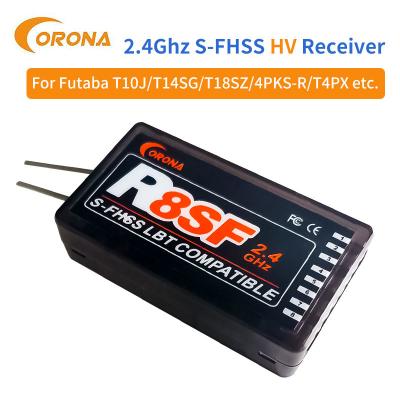 China Futaba 8 Channel Receiver 2.4gh Rc Car Transmitter 4PLS T4PX T18SZ Corona R8SF for sale