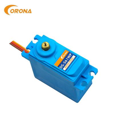 China Analog And Digital Servo Motor Waterproof Micro Servo Rc Boat Corona DS561WP for sale