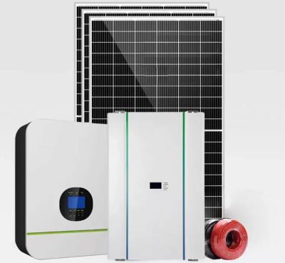 Chine Batterie solaire hybride à la maison de grille 48V LiFePO4 Batterie au lithium-ion 10KWh à vendre