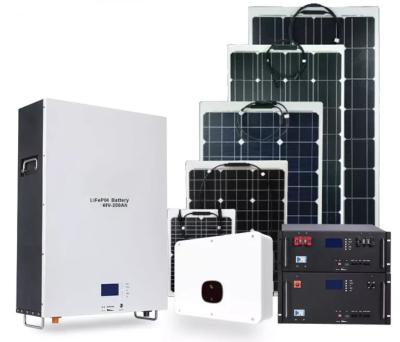 China batería solar del hogar de la ión de litio de 48V 200Ah 10kw para el sistema de almacenamiento solar híbrido en venta