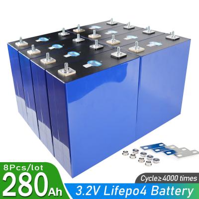 China 3.2v280ah EVE battery  Lifepo4 Battery Cells Diy 12v 24v For Boat Golf Cart Rv Forklift for sale