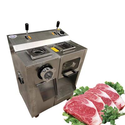 China Mehrfunktionales automatisches Fleisch-würfelnde Maschinen-Rindfleisch-Hühnerwürfel-Schneider-Maschine zu verkaufen