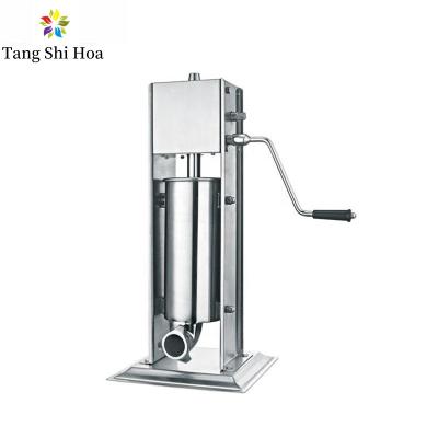 Chine 304 machine de remplissage manuelle de saucisse de la machine 5L de saucisse d'acier inoxydable à vendre