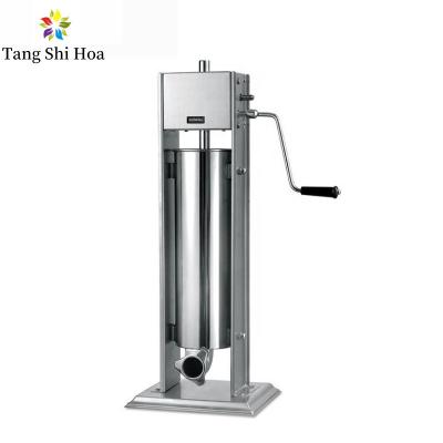 China Stainless Steel Manual Vertical Sausage Stuffer 7L Commercial for sale