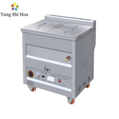 China 40L gás comercial Chips Frying Machine Hotels Restaurants à venda