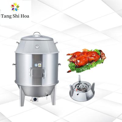 China De Chinese Grill Duck Oven Chicken Oven van de roestvrij staalhoutskool Te koop
