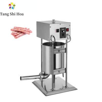Cina Stuffer di riempimento Making Machine della salsiccia del hot dog verticale automatico elettrico di acciaio inossidabile 15L in vendita
