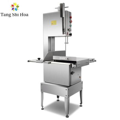 China Industrial Meat Bone Saw Machine 2200w Electric Band Frozen Fish Meat Cutting Machine for sale