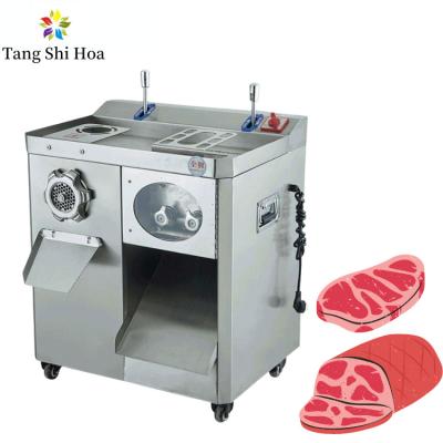 Cina 2mm Knife Thickness Meat Cutter And Grinder 2200W Meat Mincing Machine in vendita