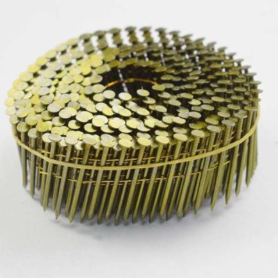 China Pregos de Ring Shank Wire Collated Coil à venda