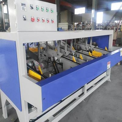 China Automatic Band Saw Machine Cutting Wood Pallet Deck Boards Saw Machine for sale