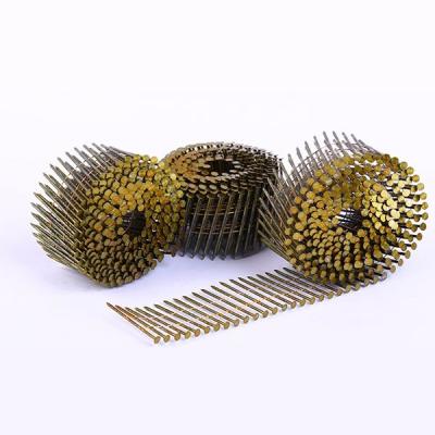 China 2 Inch X 0.090 Inch 15 Degree Galvanized Wood Pallet Coil Nail for sale