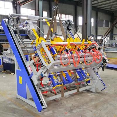 China 40*40”American Wooden Stringer Pallet Nailer Pallet Nailing Machine for sale