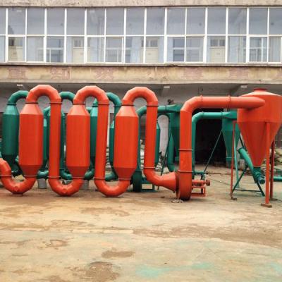 China Virutas de madera Chips Dryer del serrín del tubo del flujo del aire caliente en venta