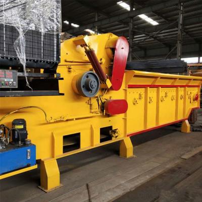 China Large 25t Ph  Mobile Waste Wood Crusher Machine for sale