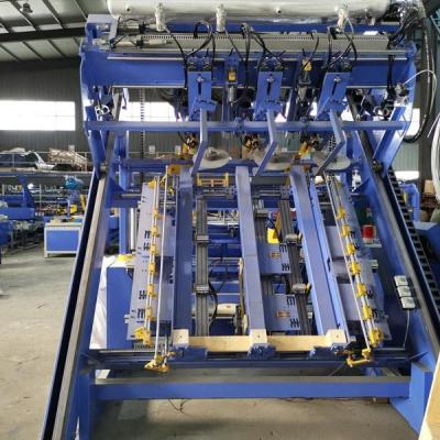 China Bloque de madera automático de la plataforma de la plataforma euro que clava la fabricación de la máquina en venta