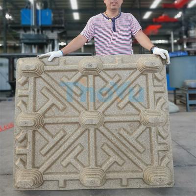 China Ispm15 Vrije Gedrukte Houten Palletmachine voor Kringloopafvalhout Te koop