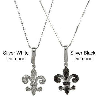 China Sterling Silver Fleur De Lis Pendant 925 Sterling Silver Fleur De Lis Necklace Jewelry for sale