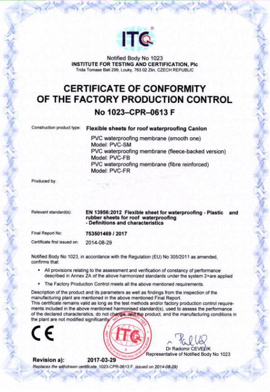 CE - Shandong Mile Building Materials Co., Ltd