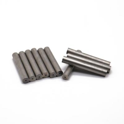 China Sintered Tungsten Carbide Rods  Central Inner Hole For Coolant Cutting Tools for sale