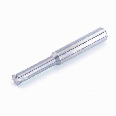 China No Coating Thread Carbide End Milling Cutters Single Tooth For Aluminum,Copper Etc for sale